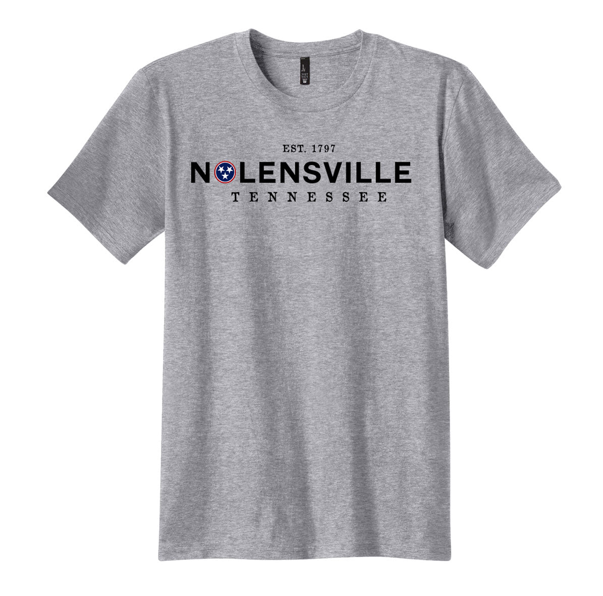 Nolensville 1797 Heather Grey Tee